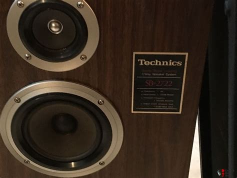 Technics Sb Vintage Way Speakers Photo Uk