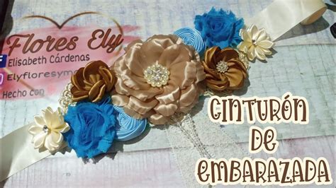 como hacer un Maternity sash corsage de embarazada para niño cinturón