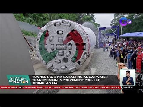 Tunnel No 5 Na Bahagi Ng Angat Water Transmission Improvement Project