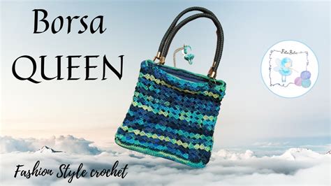 TUTORIAL BORSA QUEEN ALL UNCINETTO Bag Crochet FataBata YouTube