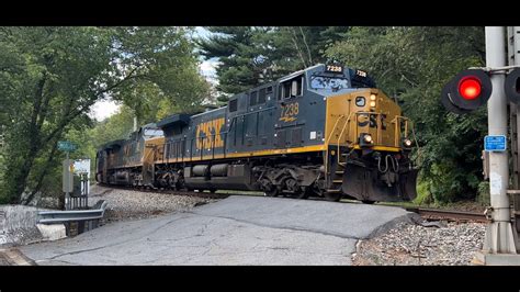 Csx Loaded Coal Train Woodbine Md Csx Trains Trains