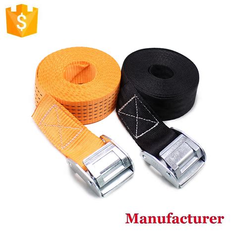 50mm 2 1200kgs Heavy Duty Cam Buckle Straps Lashing Belt Fabricants Et