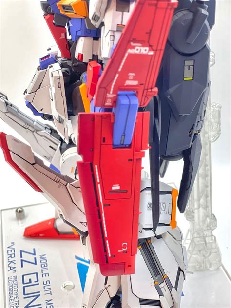 高達全上色完成品 財喵喵 1 100 gk ZZ Gundam bandai Ver ka 興趣及遊戲 玩具 遊戲類 Carousell