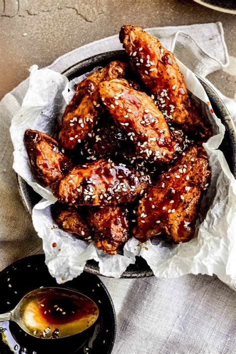 Glazed Chicken Wings Honey Glazed Chicken Lemon Butter Chicken Easy