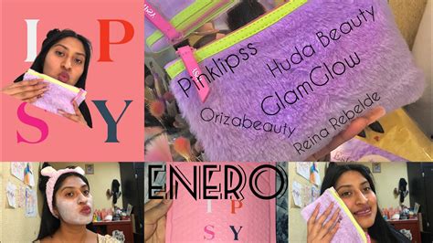 Abriendo Glam Bag de Ipsy México mes de enero YouTube