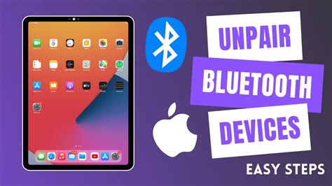 How To Unpair Bluetooth Devices From IPad YouTube