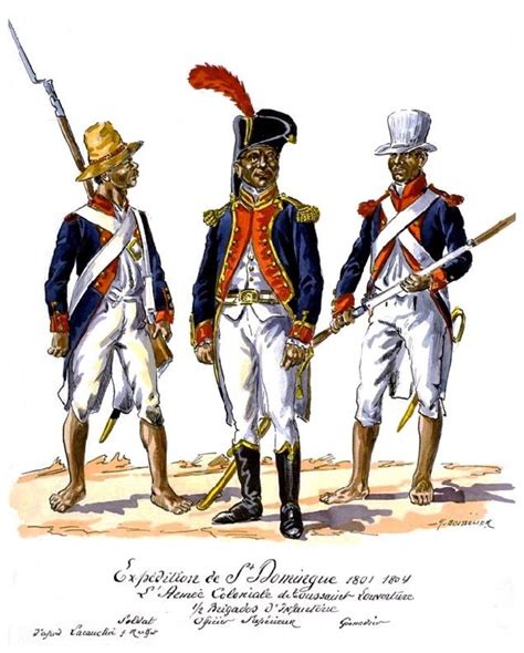 Expedition To St Domingue Army Coloniale Of Toussaint Louverture