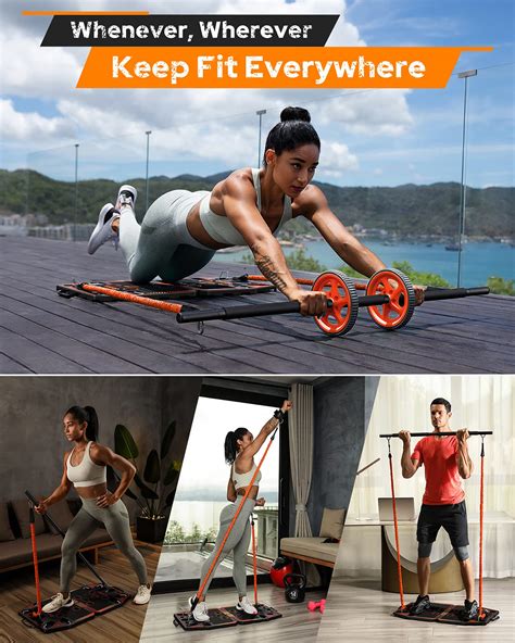 Buy Gonex Portable Home Gym Workout Equipment With 14 Exercise