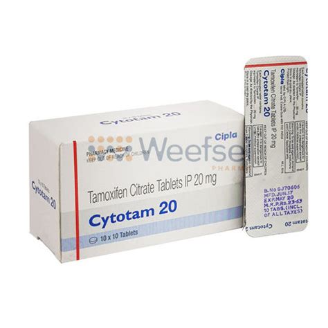 Cytotam Tamoxifen Mg At Best Price In Surat Weefsel Pharma