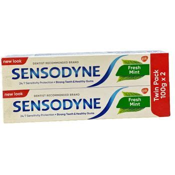 Ovi Eats And Treats Sensodyne Fresh Mint Toothpaste Twin Pack G X