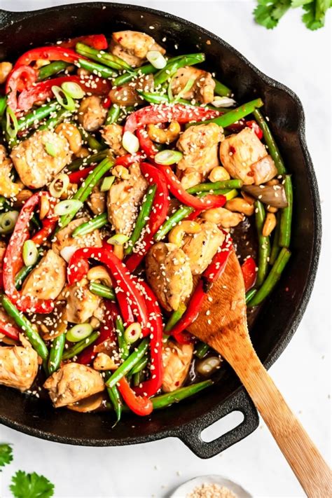 Healthy Orange Chicken Stir Fry Ambitious Kitchen