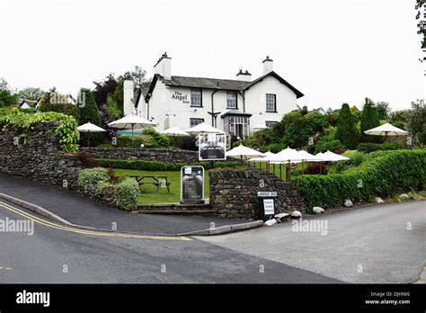 The Angel Inn in Bowness-On-Windermere, Helm Road, the Lake District ...