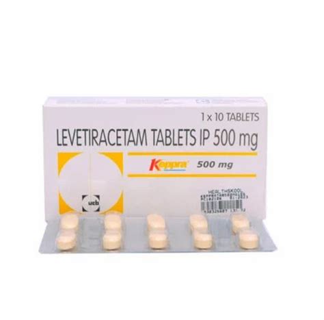 Levetiracetam Tablets Ip 500mg Keppra At Rs 1453box Levetiracetam