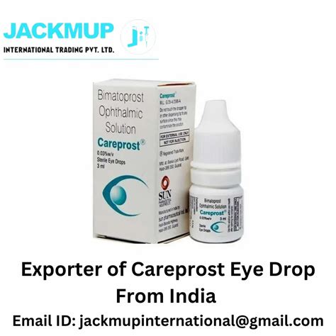 Bimatoprost Eye Drops 3 Ml Packaging Type Bottle At Rs 634 Bottle In