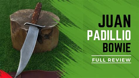 Juan Padillo Jim Bowie Knife Historical Replica With Steel Full