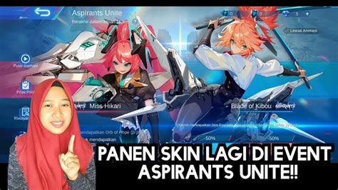 Bocoran Event Skin Aspirants Unite Fase Panen Skin Lagi Nih