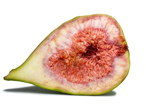 Premium Photo Fig Cut In Half Fresh Raw Fruit Fig Figs With Seeds The