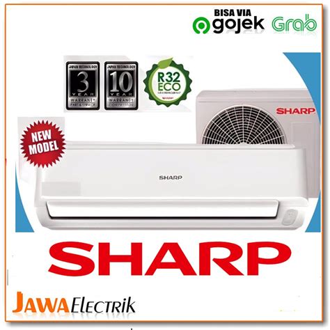 Jual AC SHARP 1 PK PASANG AH A09 BEY AHX 10BEY INVERTER LOW WATT