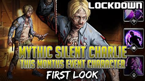 TWD RTS Mythic Silent Charlie July Event Character The Walking Dead