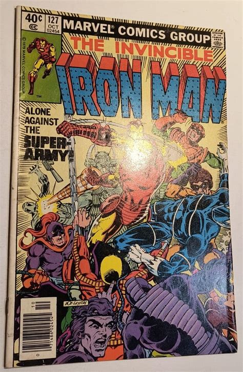 The Invincible Iron Man 127 Demon In A Bottle 1979 Very Good 5 5 John