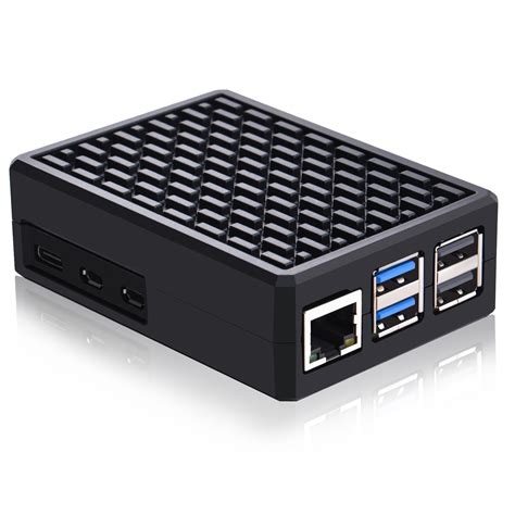 Snapklik GeeekPi Aluminum Case For Raspberry Pi 5 Pi 5 Armor Case