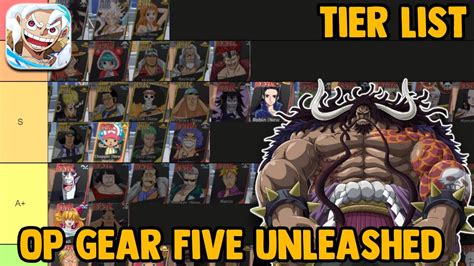 BAHAS TIER LIST ONE PIECE GEAR FIVE UNLEASHED PIRATE ERA LEGENGDS