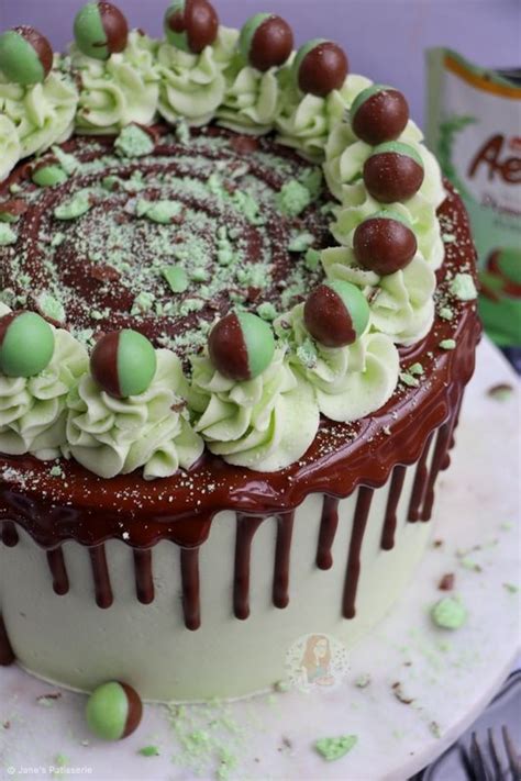 Mint Aero Drip Cake Jane S Patisserie Artofit