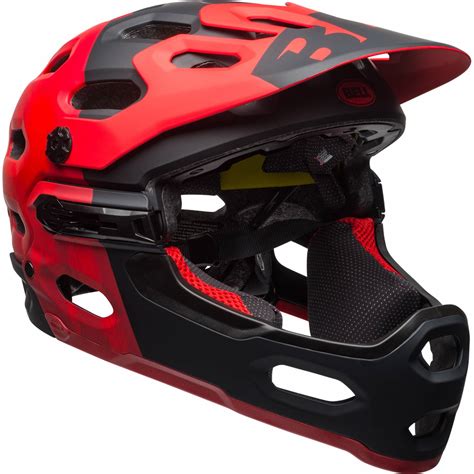 Casco Para Bicicleta Bell Monta A Super R Mips Rojo Negro Negro Talla