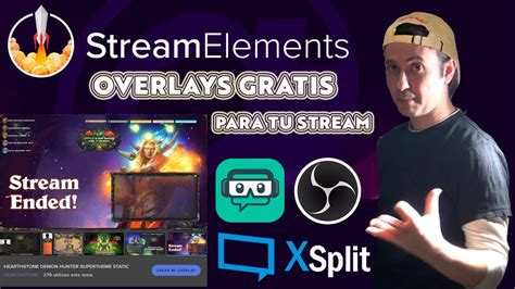 Overlays Gratis para tu Stream en OBS con StreamElements Cómo Agregar