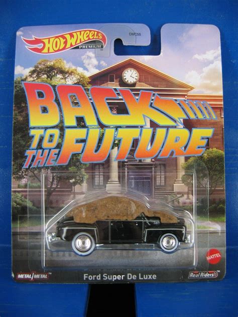 Hot Wheels Premium Ford Super De Luxe Back To The Future Set Of