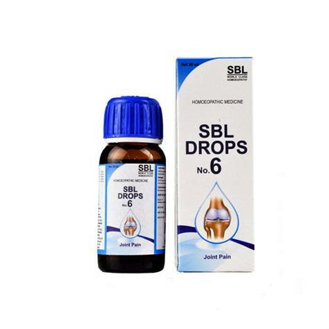 Sbl Drops No Joint Pain Ml Homeobasket