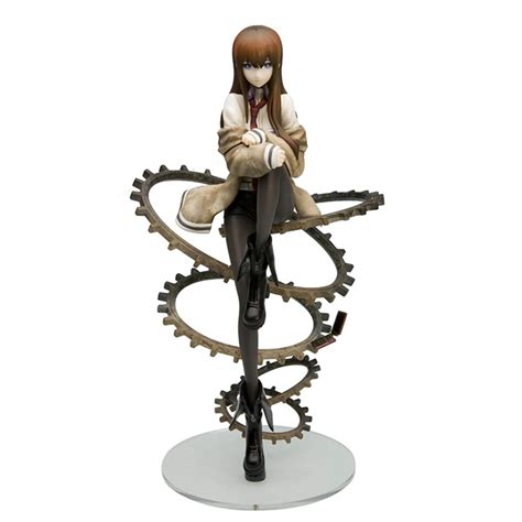 Cm Anime Makise Kurisu Steins Gate Sexy Elegant Girl Pvc Action