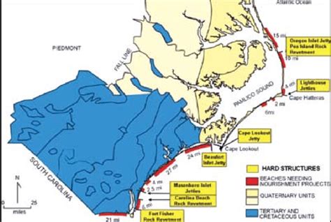 Map Of North Carolina Coastline - Maps For You