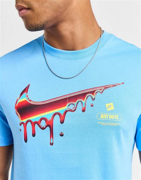 Nike Heatwave Drip Ανδρικό T Shirt Μπλε Hj5464 412