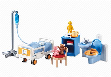 Playmobil Set 6444 Childrens Hospital Room Klickypedia