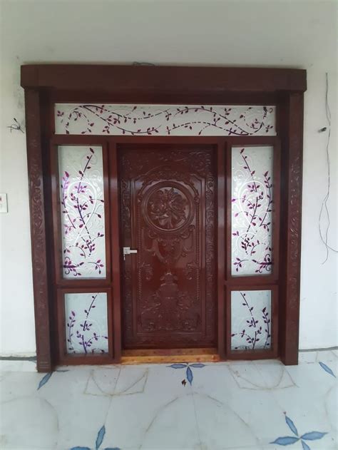 Pin By Mudassir Shaikh On Heart House Front Door Design Door Glass