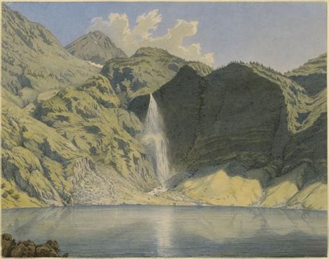 Eugène Viollet le Duc le lac de Gaube et le sommet du Vignemale 31