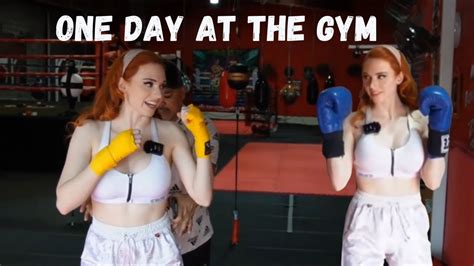 Boxing In The Gym With Amouranth YouTube