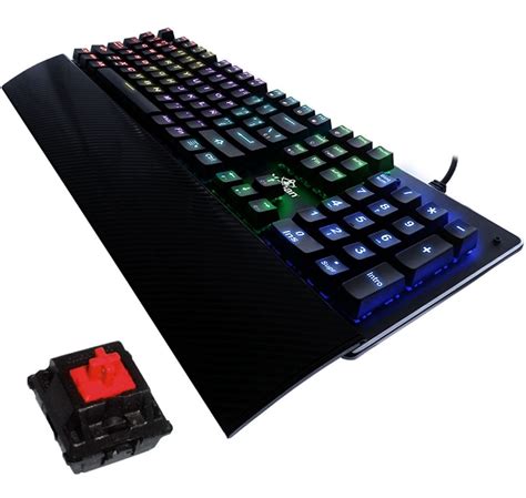 Teclado Mecanico Gamer Iluminado Rgb Anti Ghosting Yeyian Fl 96900