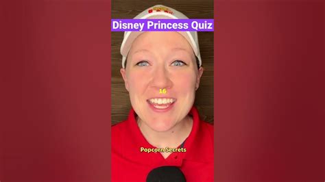 Princess Quiz 19 👀🍿 Disneyprincess Disney Youtube