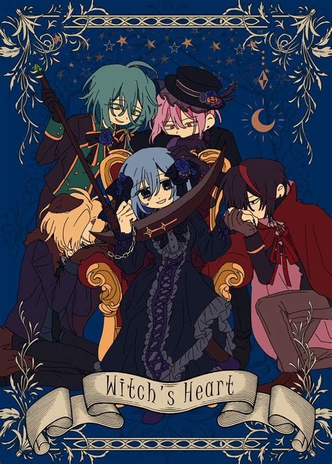 Witch's Heart Anime Characters | Game art, 팬 아트, 그림