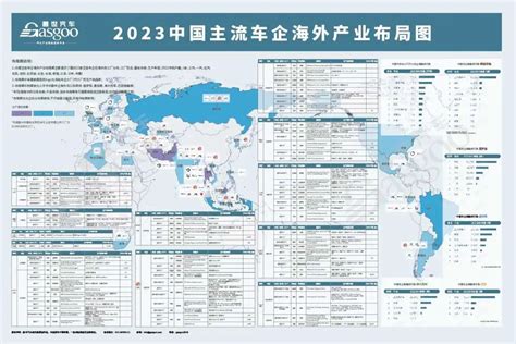 12家中国主流车企海外产业布局图含工厂分布生产车型产量及销量等 知乎