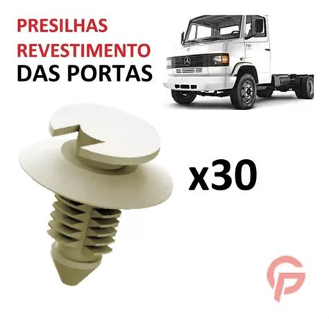 30 Presilhas Forro Porta Axor Atego Mb 709 710 912 1618 20