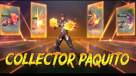 WOW Review Skin Collector Paquito BLAZING TIGER Efeknya Mantul