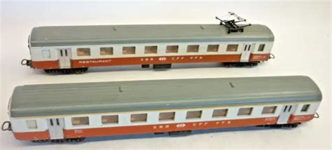 X Lima Ho Gauge Sbb Cff Ffs Coaches Restaurant St Class Red