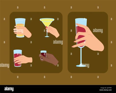 Hand Celebrating Cheers Stock Vector Image Art Alamy