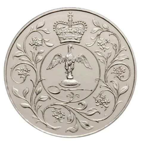 1977 QUEEN ELIZABETH Ii Silver Jubilee Crown Coin Reg Fd Uncirculated