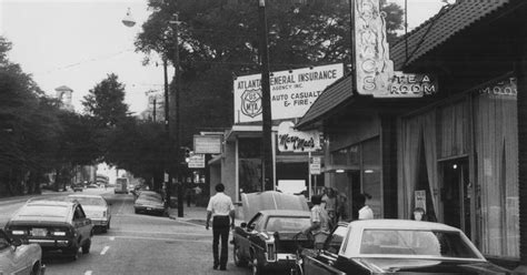 Flashback Photos Time Traveling Down Ponce De Leon Avenue Atlanta