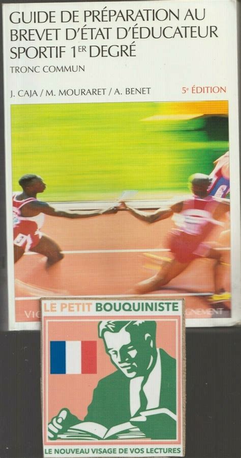 Guide De Pr Paration Au Brevet D Tat D Ducateur Sportif Er Degr