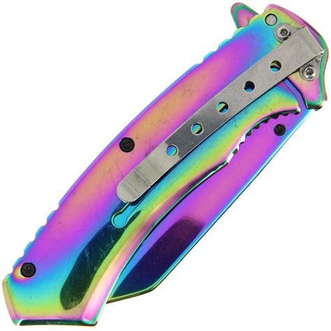 Golan Rainbow Folding Knife In Pearl Knifewarehouse